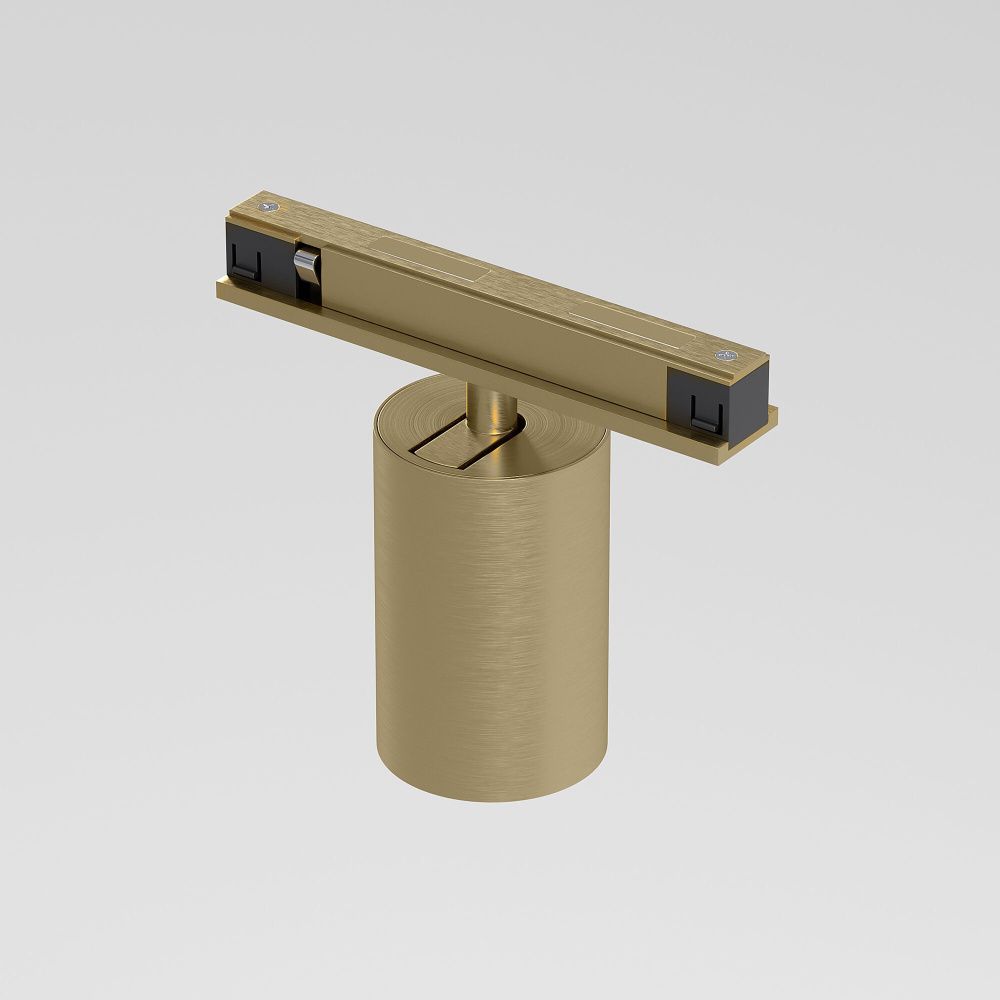 Brass Line Трековый светильник 10W 4000K латунь 85525/01 Elektrostandard Line Magnetic 4690389218729, a071846