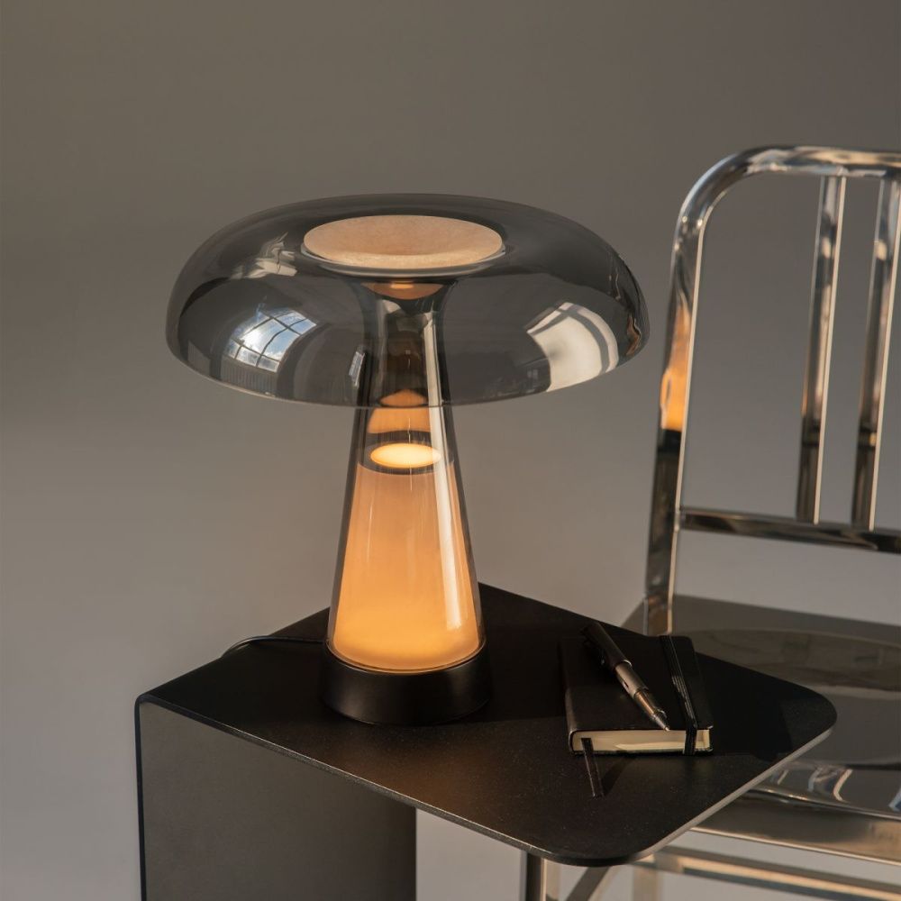 Настольная лампа 32 см, 8W, 2700-4000K, Maytoni Artefact MOD484TL-L8BK, черный