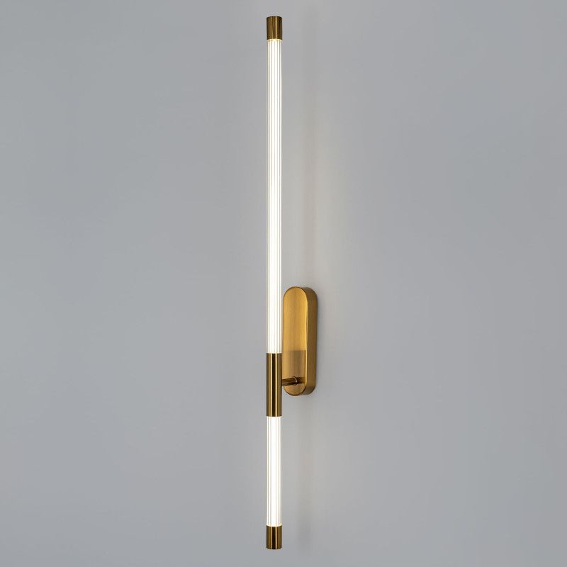 Настенный светильник 84 см, 16W, 4200K, MODESTYLE MS.1230.840 BS, латунь