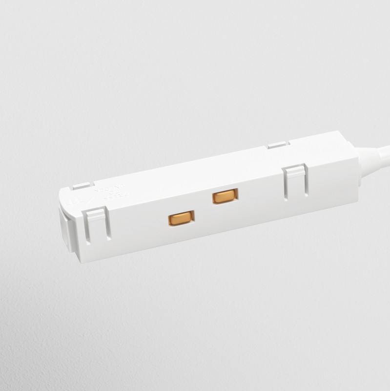 Коннектор питания угловой Maytoni Technical Magnetic track system S35 TRA004CPC-22W белыйIP 20