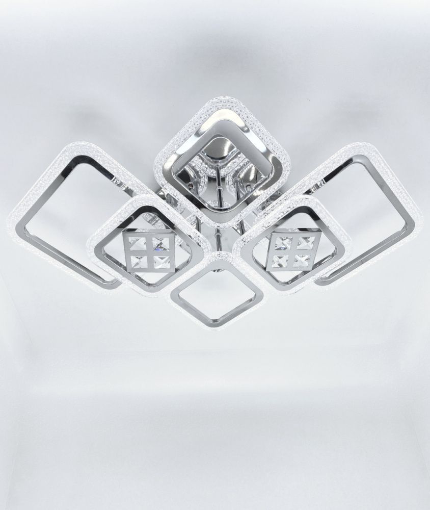 Светильник SPF-1547 CHROME/ХРОМ D760/H150/6/LED/120W/ 2.4G 22-08 (1)