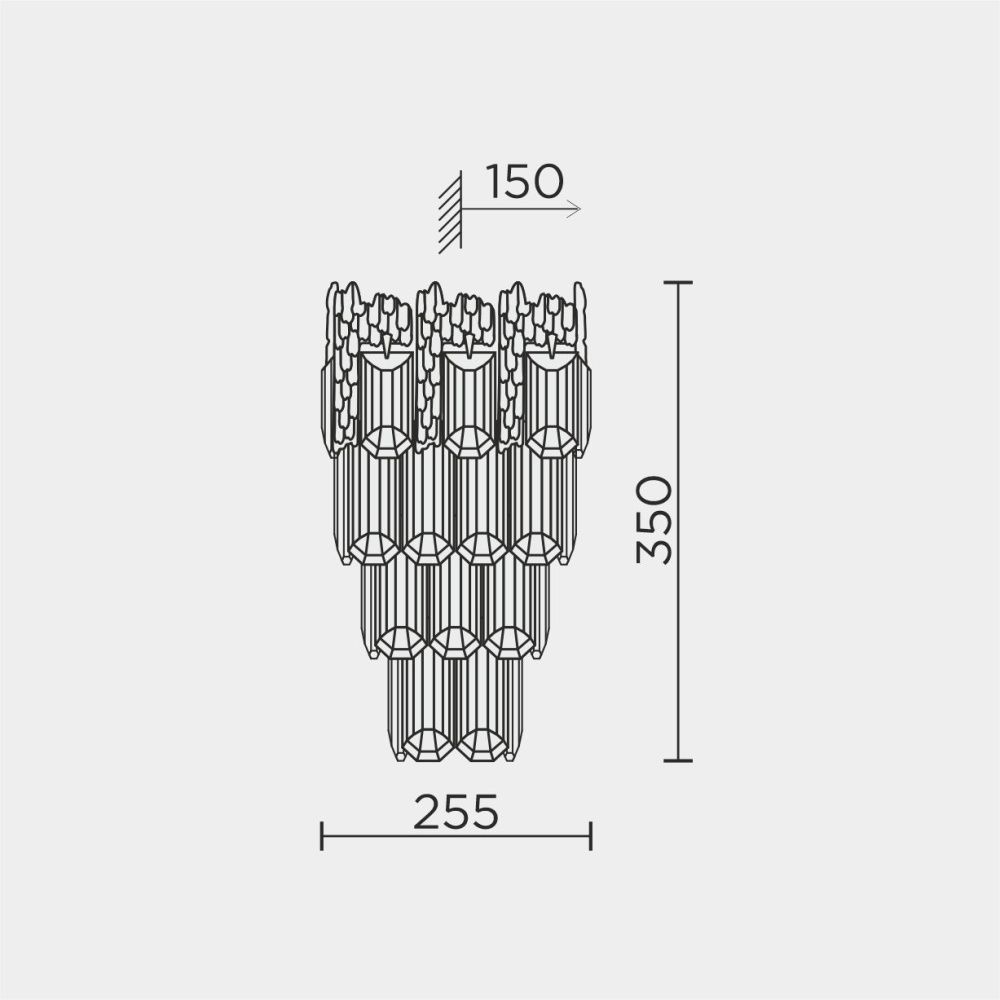 Настенный светильник MODELUX ML.830.260 GD золото