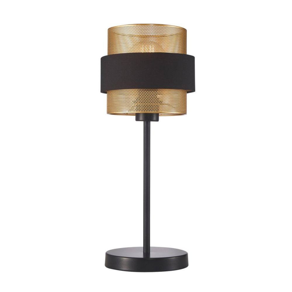 Настольная лампа 44 см, F-Promo Fortis 4778-1T, черный-золото