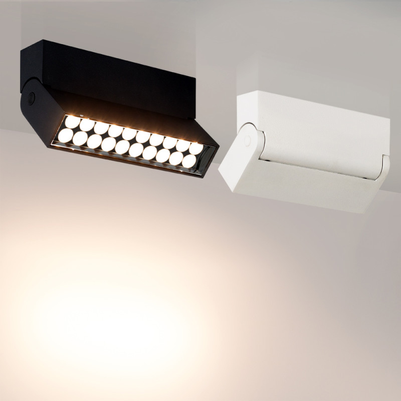 Накладной светильник Arlight 026210 17*3,6*10 см, 10W, белый (дневной)K,
