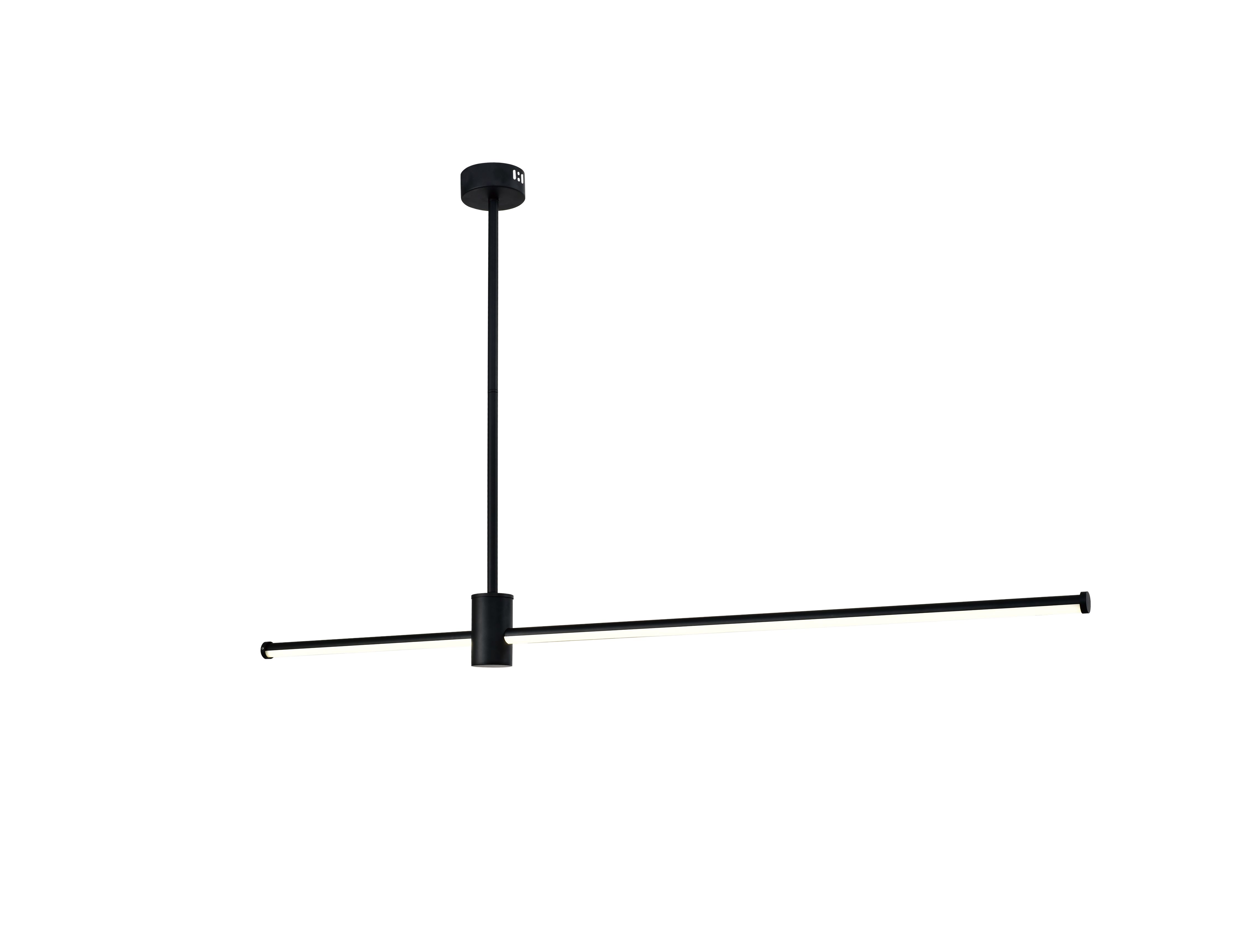 Светильник подвесной *128*65 см, LED 25W 4000K антрацит Zortes Prügel ZRS.57789.25