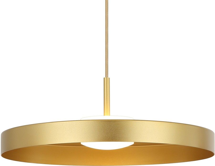 Люстра подвесная 40 см, 21W, 3000K, Stilfort 4045/03/02P, золото