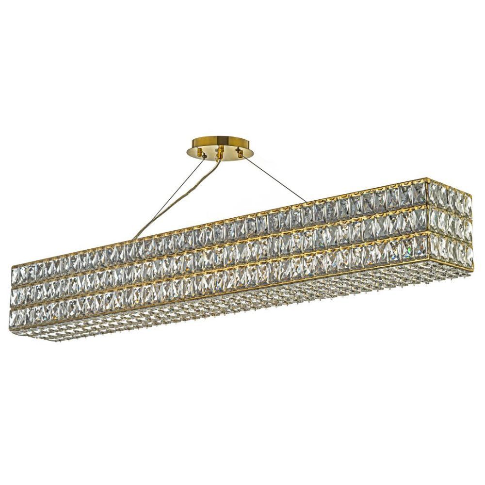 Люстра подвесная ** см, 10*E14*40W, Arti Lampadari Lioni Lioni E 1.5.120x16.100 G, Золото