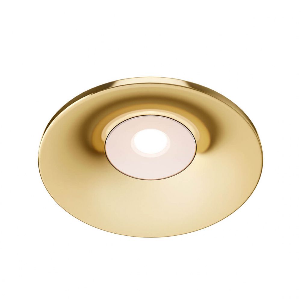 Встраиваемый светильник Maytoni Barret DL041-01G, золото