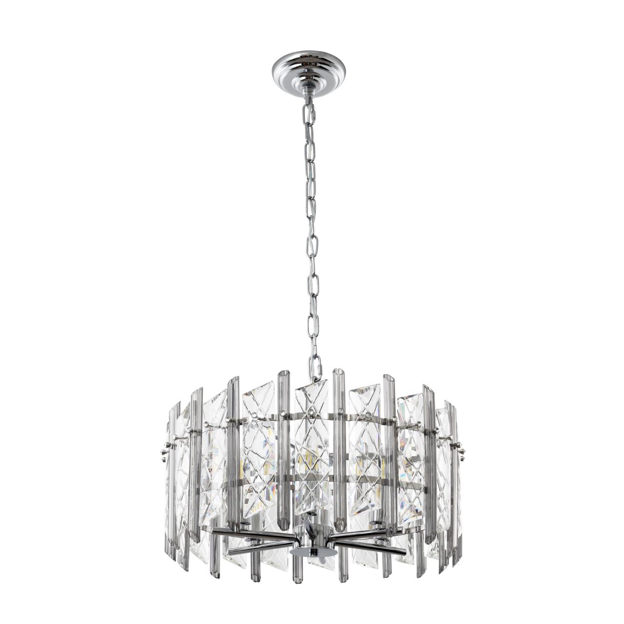 Подвесная люстра 50*50*95 см, Е14 6x40W, Хром MODELUX ML.20214.6