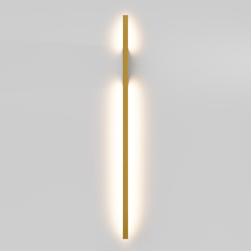 Бра 6,8*2*86 см, LED, 15W, 3000К, Maytoni Halo MOD245WL-L24BSK латунный