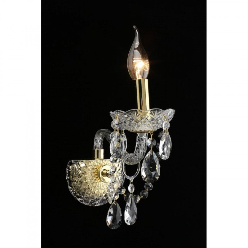 Бра 21*12*30 см, 1*E14, 40W, Aployt Koletta APL.755.11.01, золотой