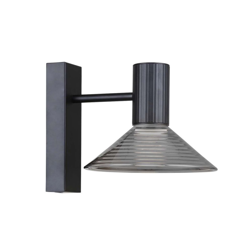Бра 18*18,5 см, 1*LED, 6W, 3000K, F-Promo Feris 4622-1W, черный матовый