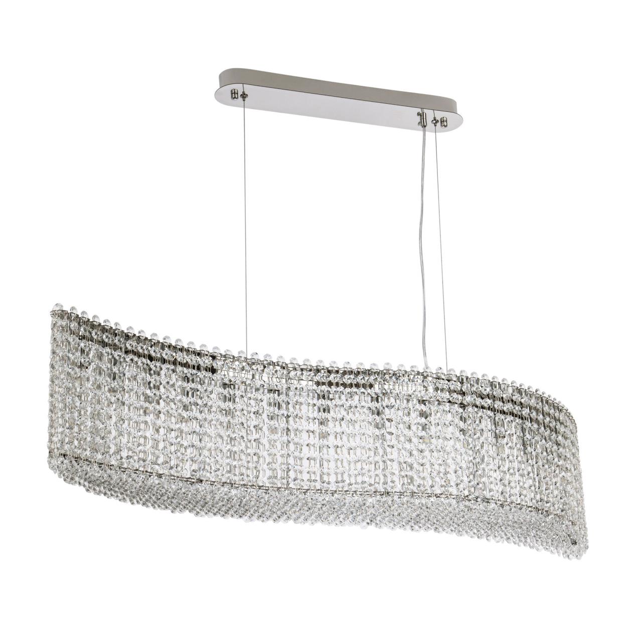 Подвесная люстра 120*20*120 см, G9 14xG9W, Хром MODELUX ML.321.14