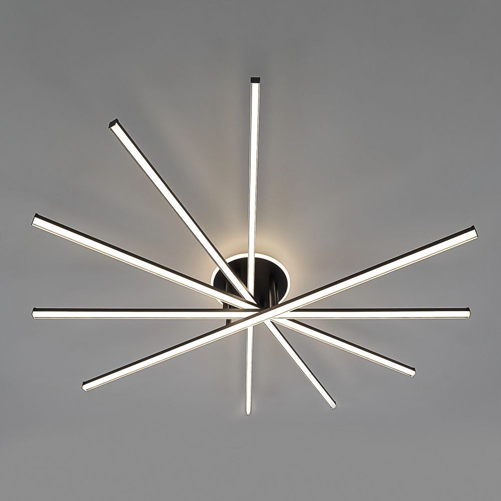 Светильник 120 см, 150W, 3000-5500K, 25 м2 Citilux TRENT CL203651 LED, черный