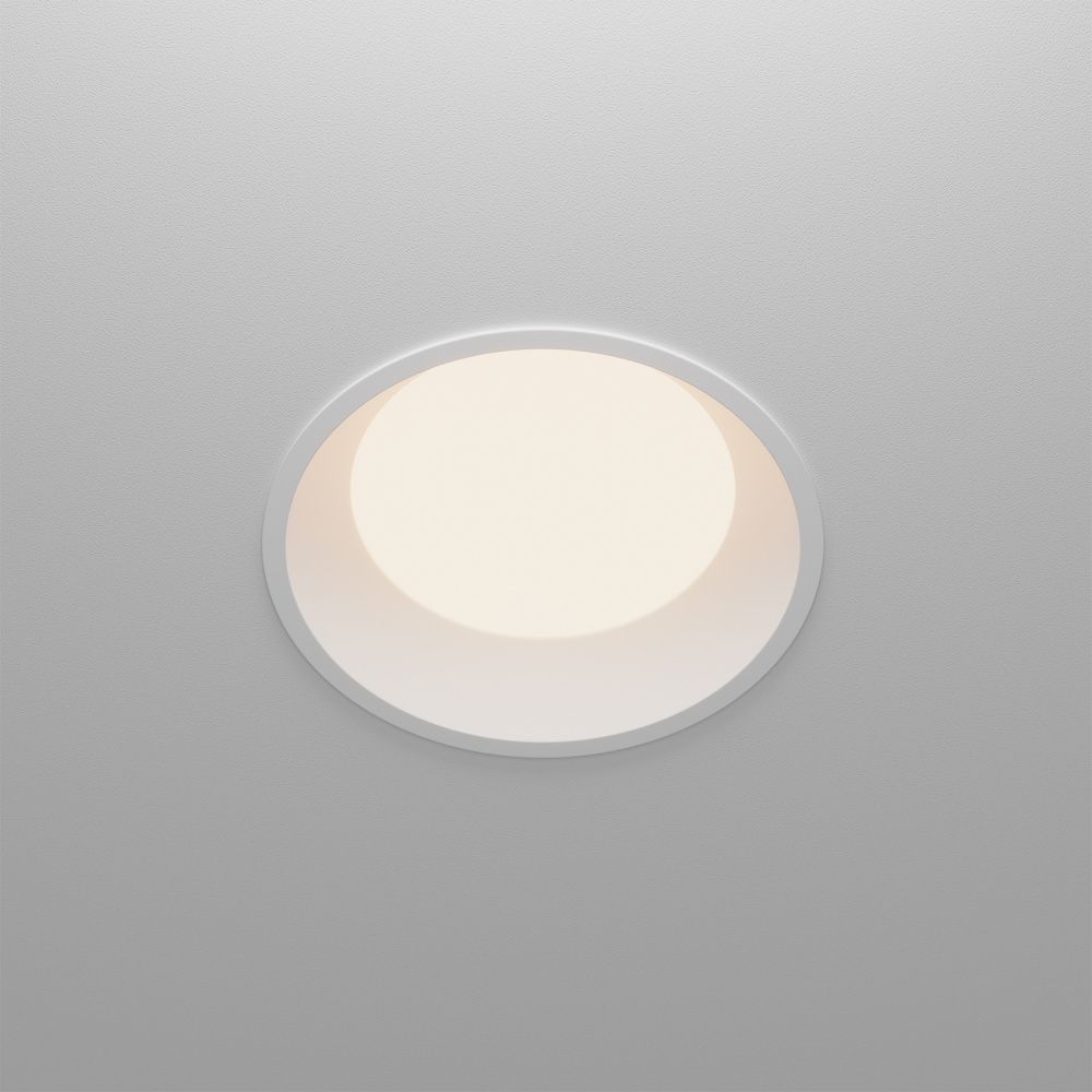 Светильник встраиваемый 10,5*4,5 см, вр 9,5 см, LED*9W, 3000K, Crystal Lux CLT 529 CLT 529C105 WH 3000K, Белый