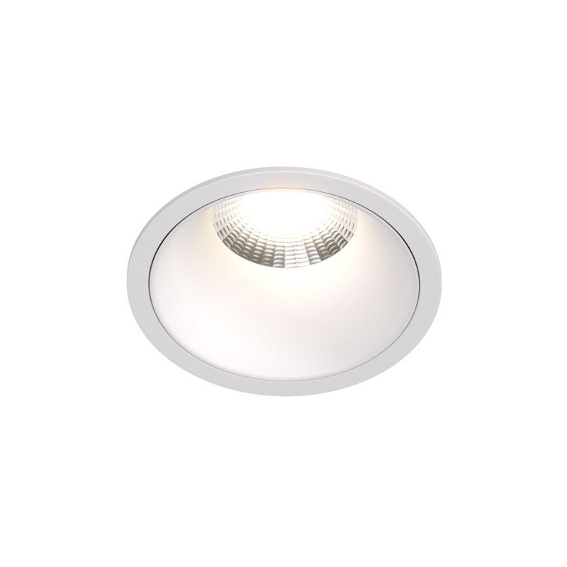 Светильник встраиваемый 7,4*7,4*6,8 см, вр 6,5 см, *LED*7W, 3000K, Denkirs Grena DK4400-WH, белый
