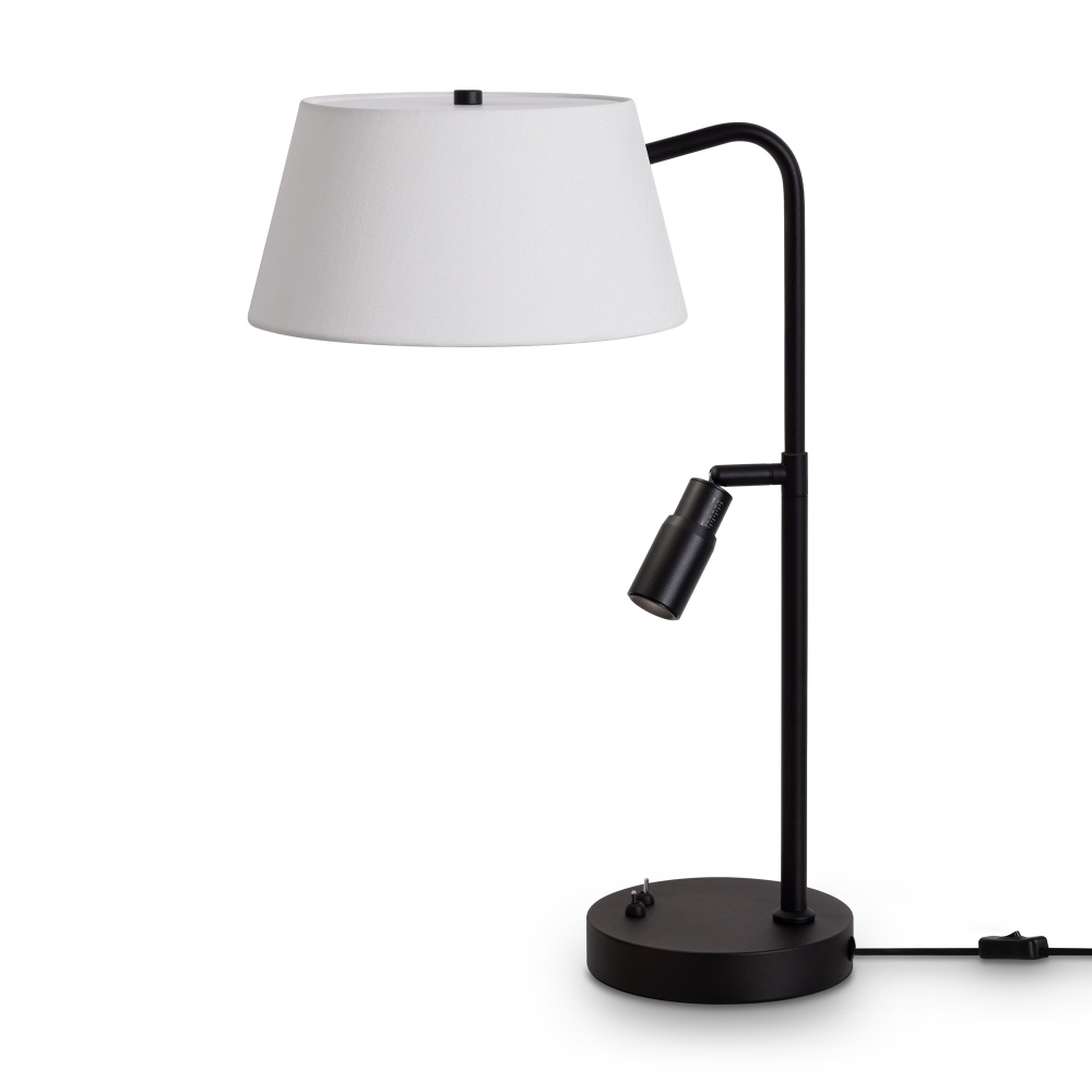 Настольный светильник 35*25*-53 см, 1*E14*40W, Freya  FR2066TL-L40B, Черный