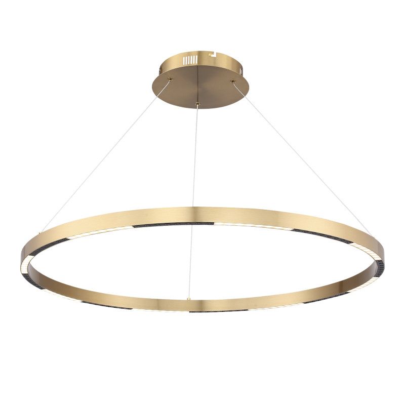 Подвесной светильник *80*-120 см, 1*LED, 43W, 4000K, ST-Luce Parilla SL6238.343.01, латунный