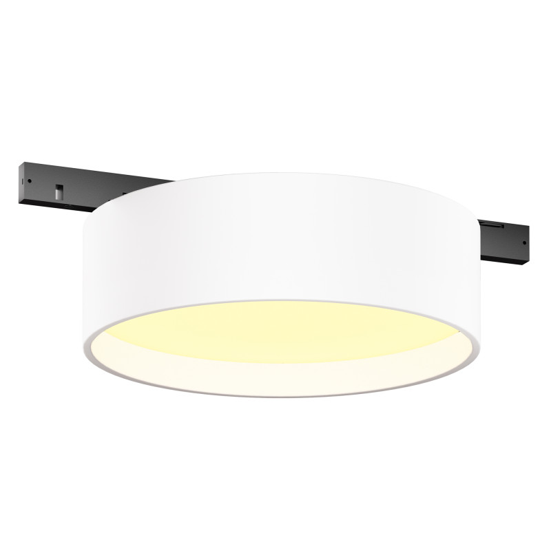Трековый светильник 11,3*3,4 см, LED 12W 2700K Maytoni Technical Accessories for tracks Levity Zon TR189-1-12W2.7K-BW черно-белый