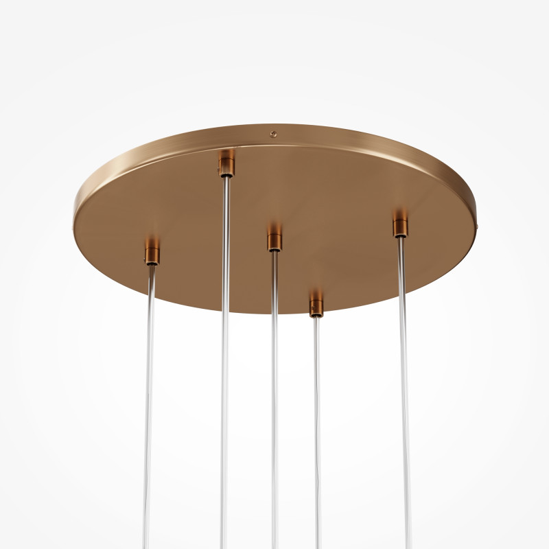 Подвесной светильник 58*64,1*344,1 см, 5 G9*20W Basic form MOD521PL-05G Maytoni, Золото