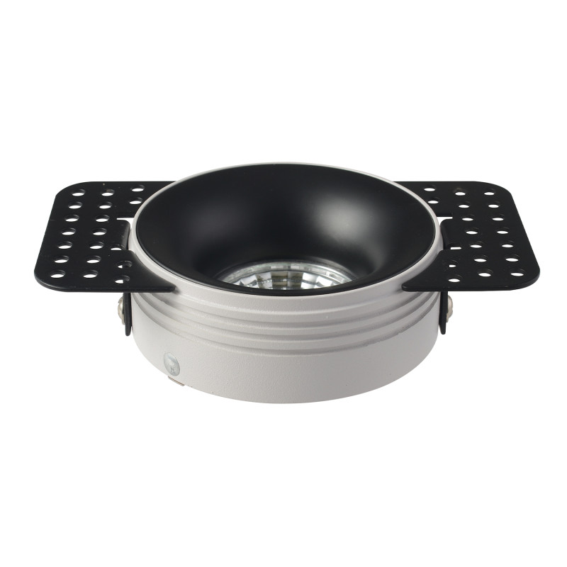 Светильник встраиваемый 8 см, Crystal Lux CLT 078C1 BL, черный