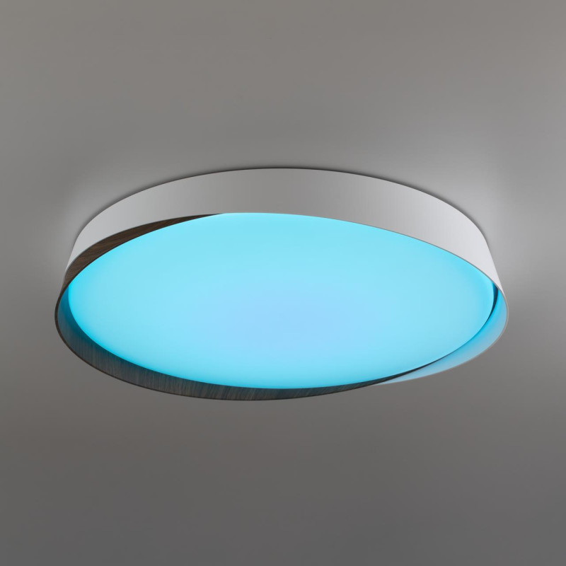Светильник 52 см, 68W, 3000-5500K, 5800Lm, 21 м2 CL754450G BONNY Белый+Венге LED с пультом