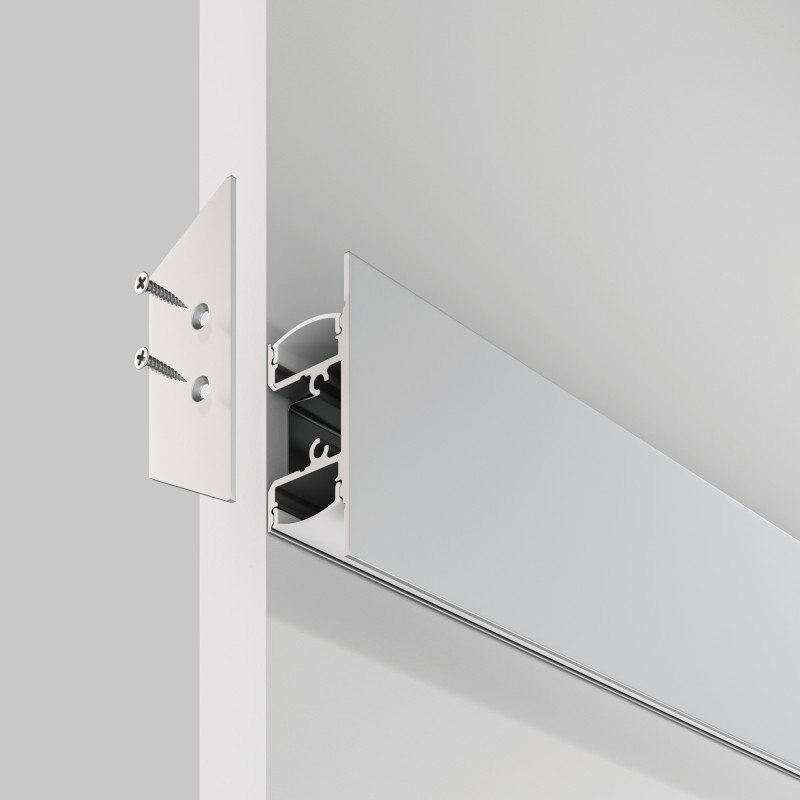 Алюминиевый профиль 2000*48,3*18 мм для светодиодной ленты Maytoni Led strip ALM-1848-S-2M