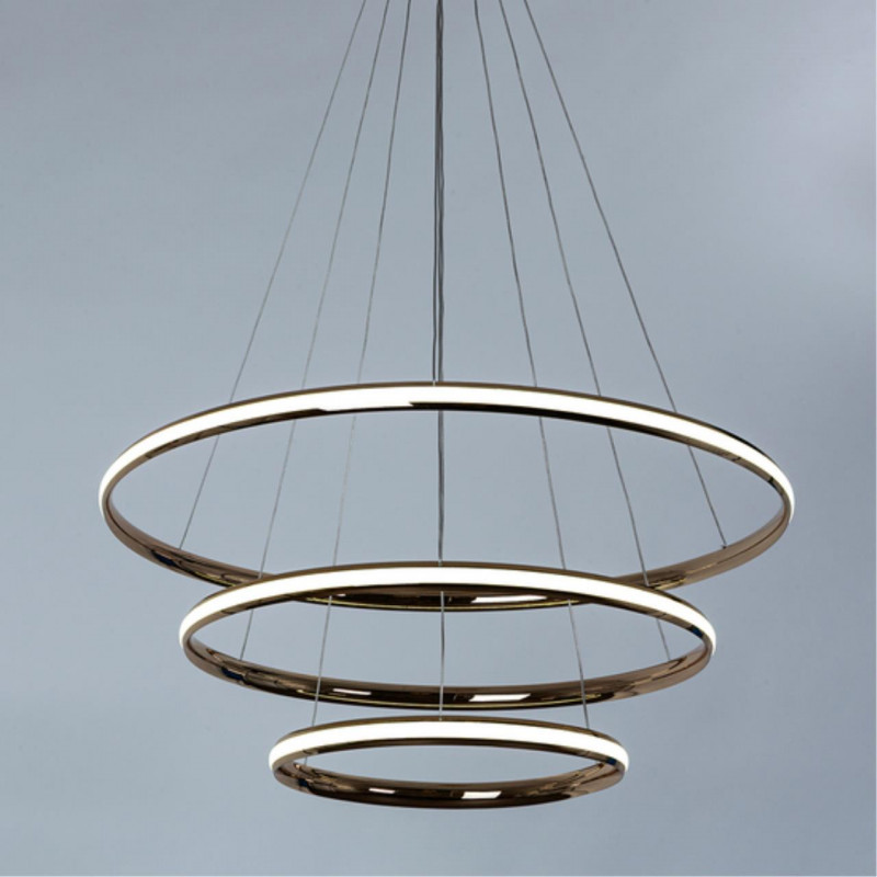 Светильник 80 см, 150W, 3000-6000K, Arte Lamp Meridiana A2198SP-3GO, золото