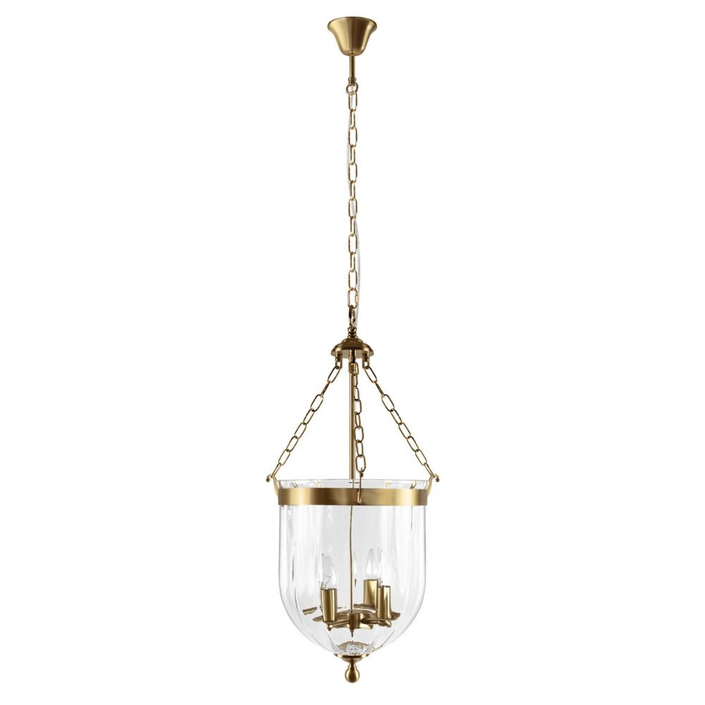 Подвесной светильник 39 см, Loft IT Incense 10455/4 AB, бронза
