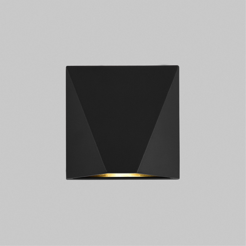 Уличный настенный светодиодный светильник Maytoni Beekman O577WL-L5B черный