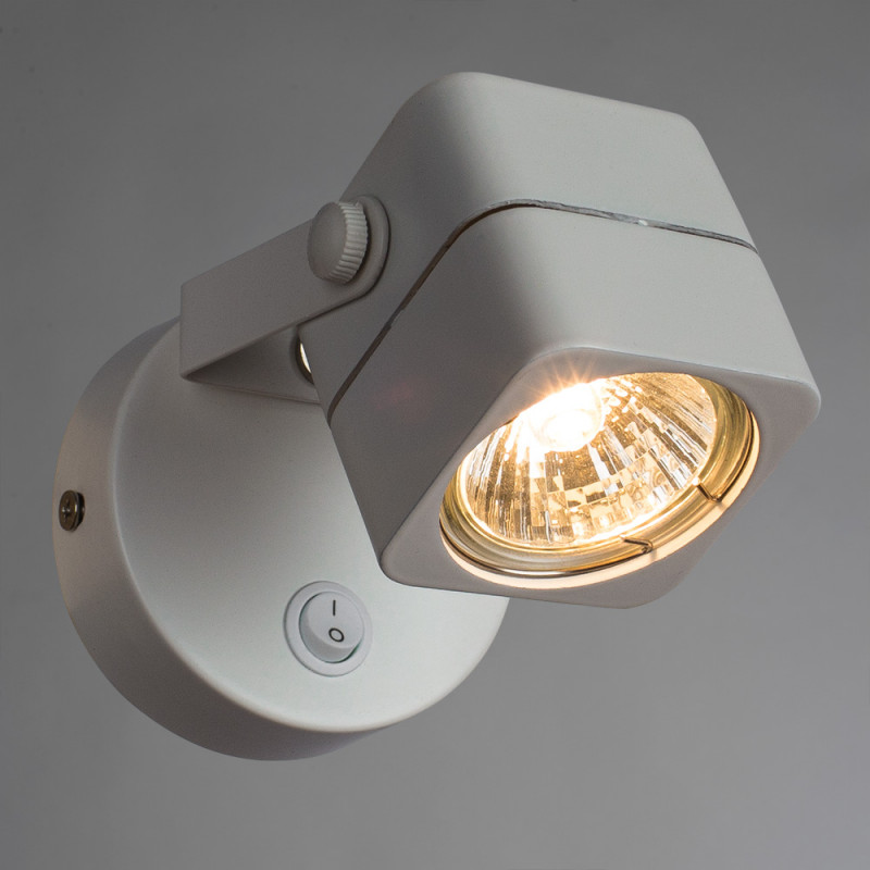Спот Arte Lamp Lente A1314AP-1WH, белый
