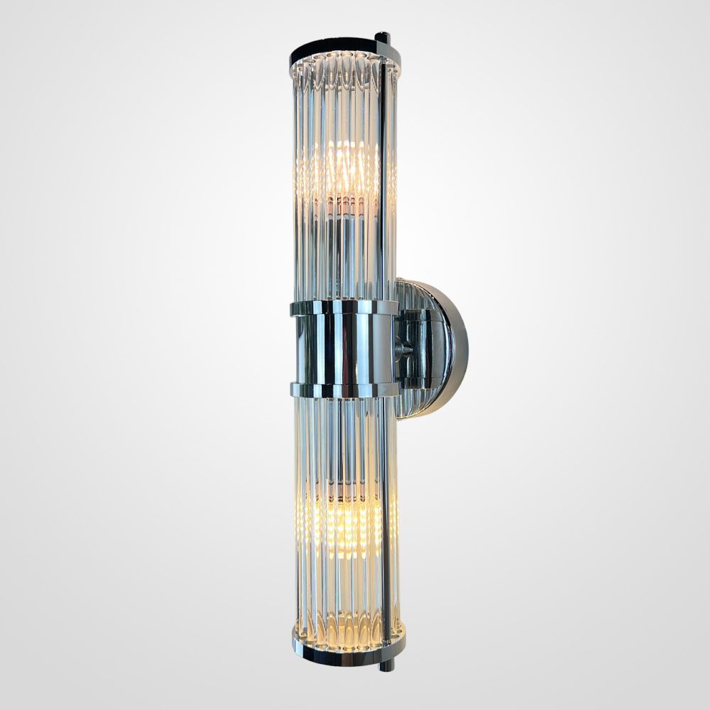 Бра Imperium Collection Claridges 123208-01 nickel 12*12*46,5 см, 2*E14*40W, ImperiumLoft 123208-01, Никель