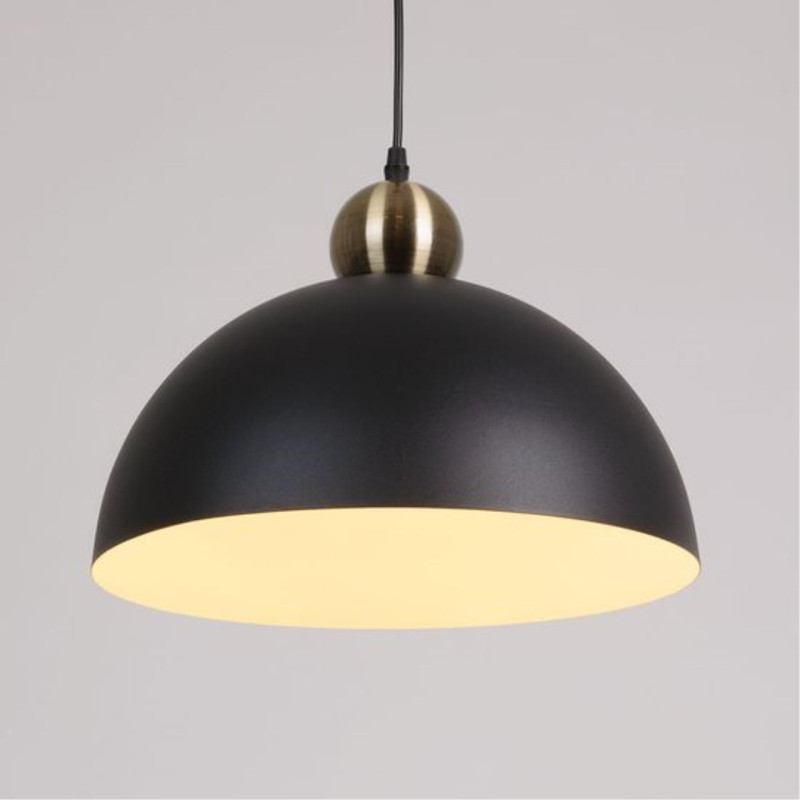 Светильник подвесной 35*25 см, 1*E27 ARTE Lamp RECINTO A7053SP-1BK черный