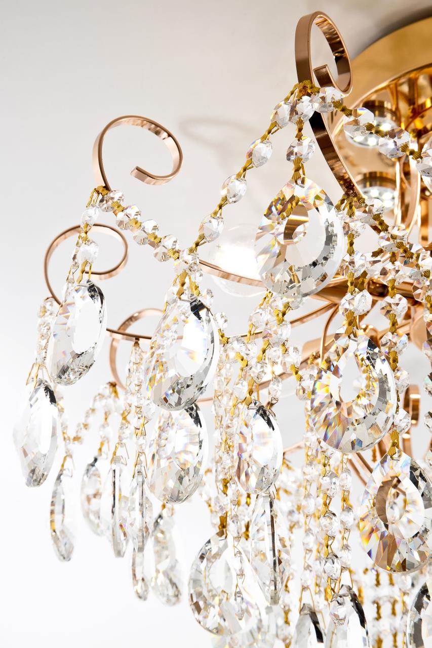 Люстра 57*57*45 см, Е14/LED 6x40W, Золото MODELUX ML.1701.6 GD