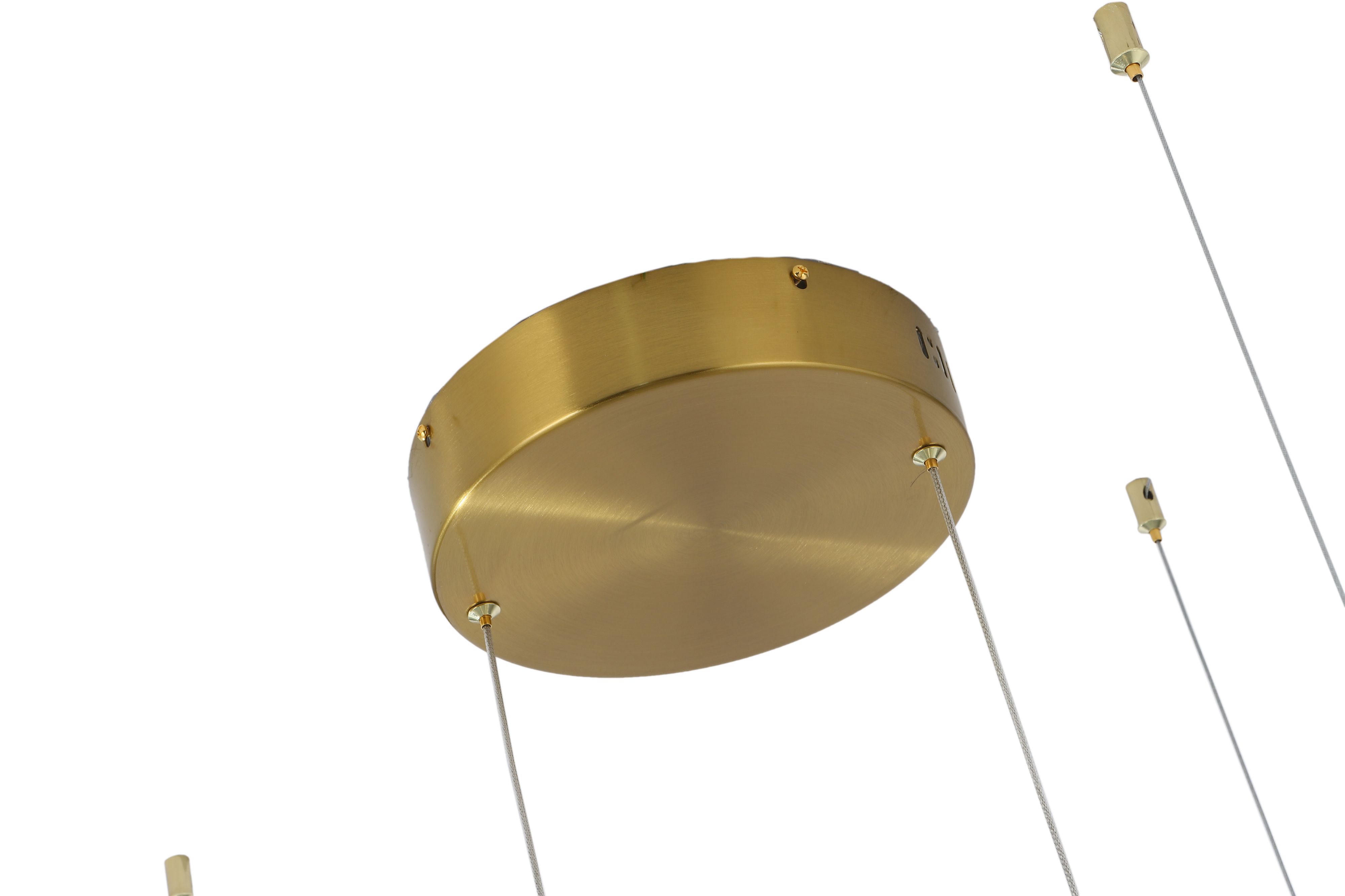 Светильник подвесной 40/60/80 см, LED 63W 3000/4000/6000K бронза Zortes Lidia1 ZRS.30111.63
