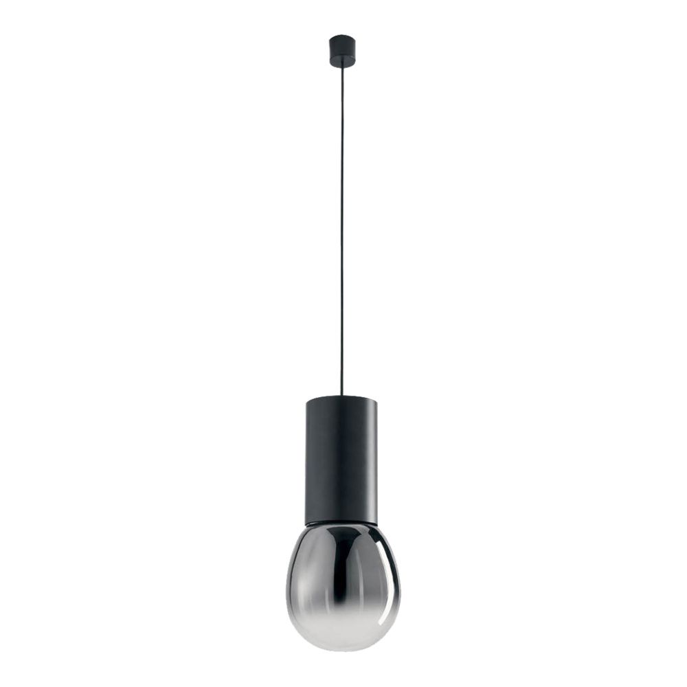 Подвесной светильник 22 см, 16W, 4000K, Lussole Milam LSP-7451, черный