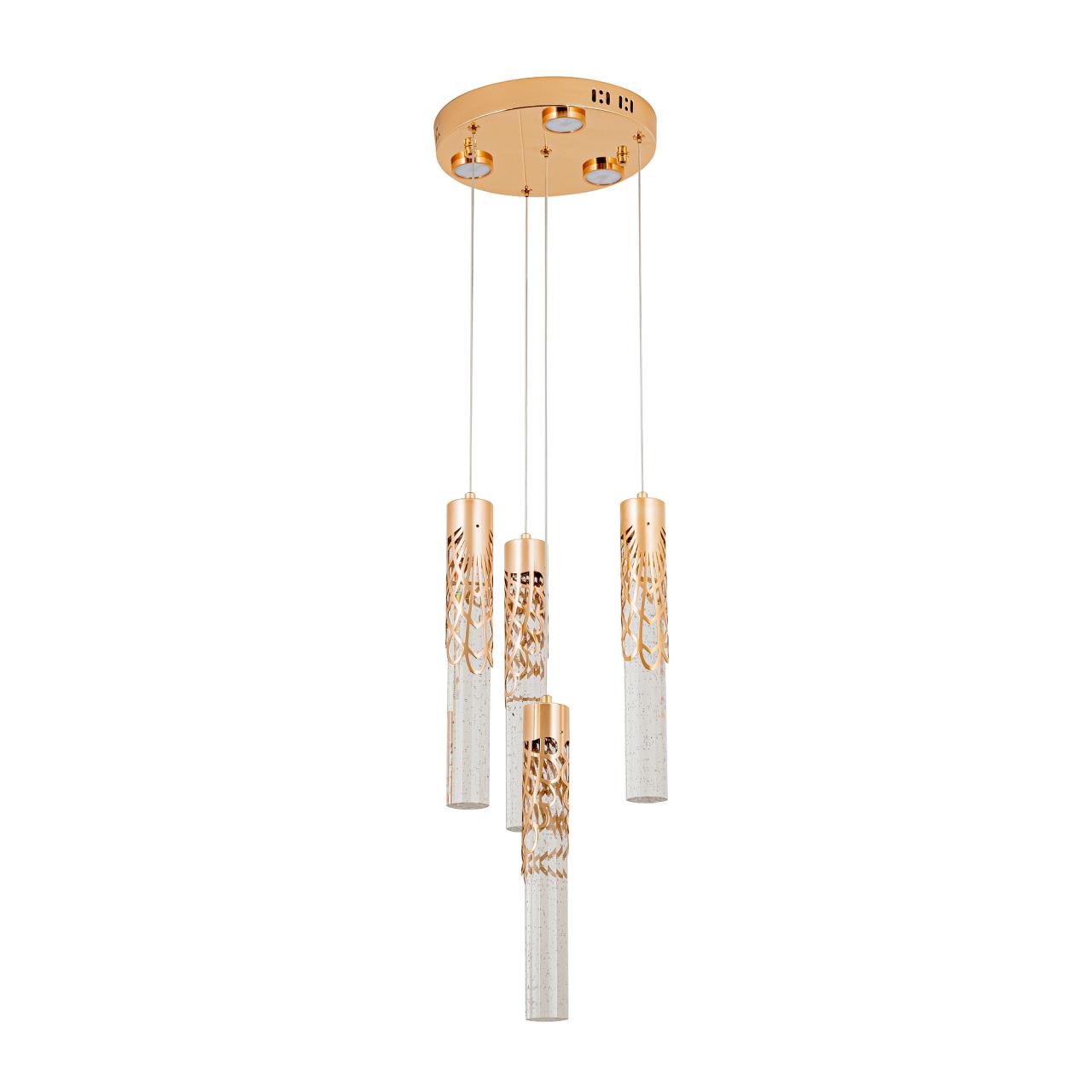 Подвесной светильник 25,5*25,5*112 см, LED 35W, 4000K, Золото MODELUX ML.88965.4 GD