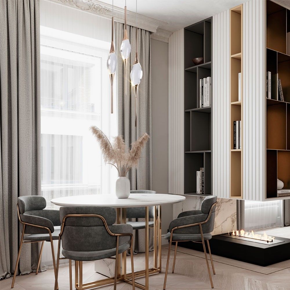 Подвесной светильник MODESTYLE MS.88921.3 GD золото