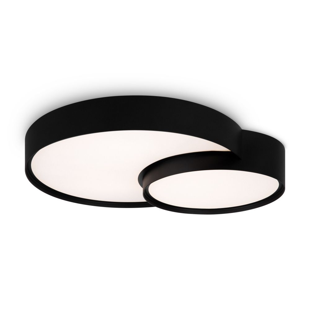 Светильник 50*40*-9 см, *LED*72W, 3000-7000K, Freya Товары FR6094CL-L72B, Черный