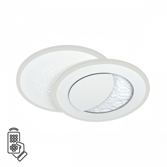 Светильник 40 см, 60W, 3000-6000K, Sonex 7740/60L, белый