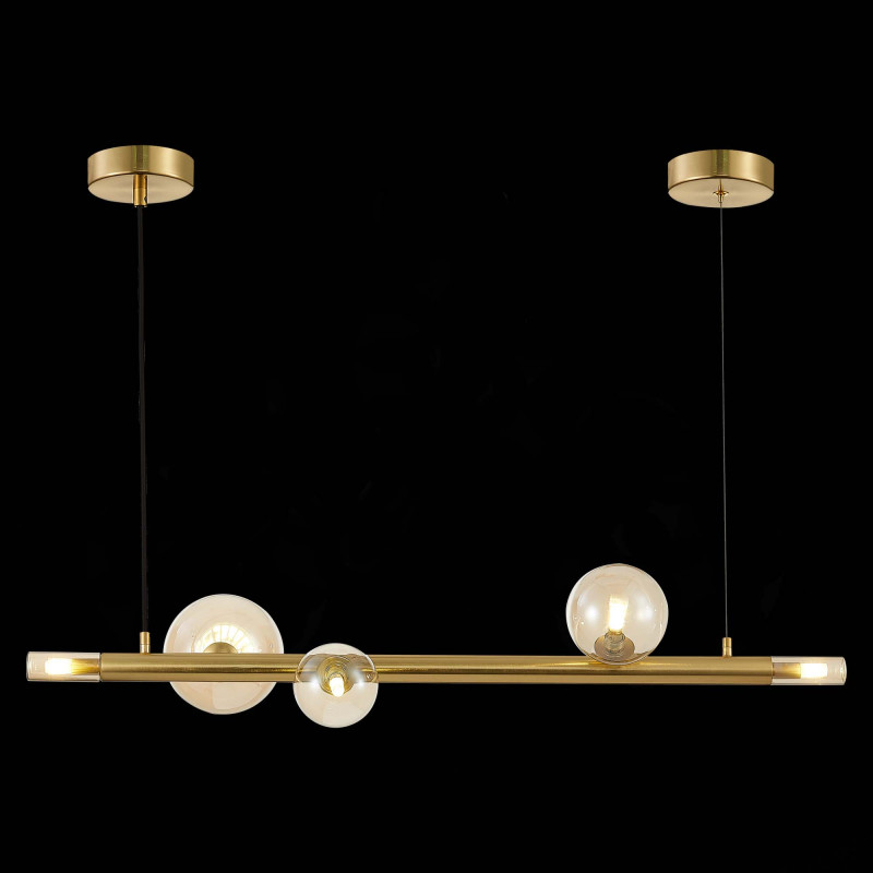 Светильник подвесной 100 см, ST LUCE CIELO SL1509.203.05 Золотистый