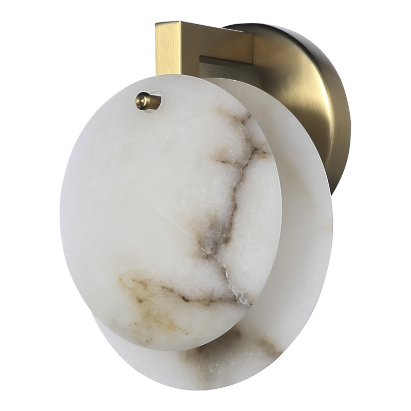 Светильник  настенный CLAM 1*G9*5W 4000K ST LUCE SL1520.301.01 латунь