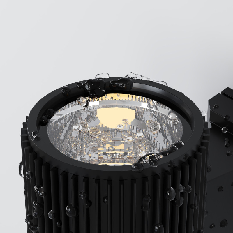 Светильник 16 см, Maytoni Rando O419WL-01B, черный