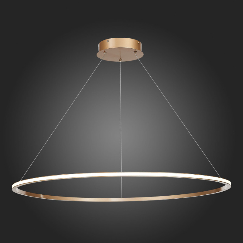Светильник подвесной 80 см, 46W 4000K ST LUCE ST604 OUT ST604.243.46 Золотистый
