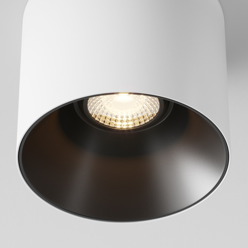 Светильник 13 см, 25W, 3000K, Technical C064CL-01-25W3K-RD-WB, белый-черный