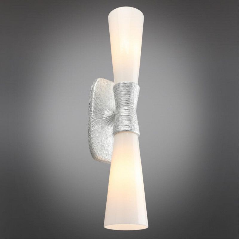 Бра 13*12*58 см, 2*E14, 40W, Aployt Hloya APL.800.11.02, хром