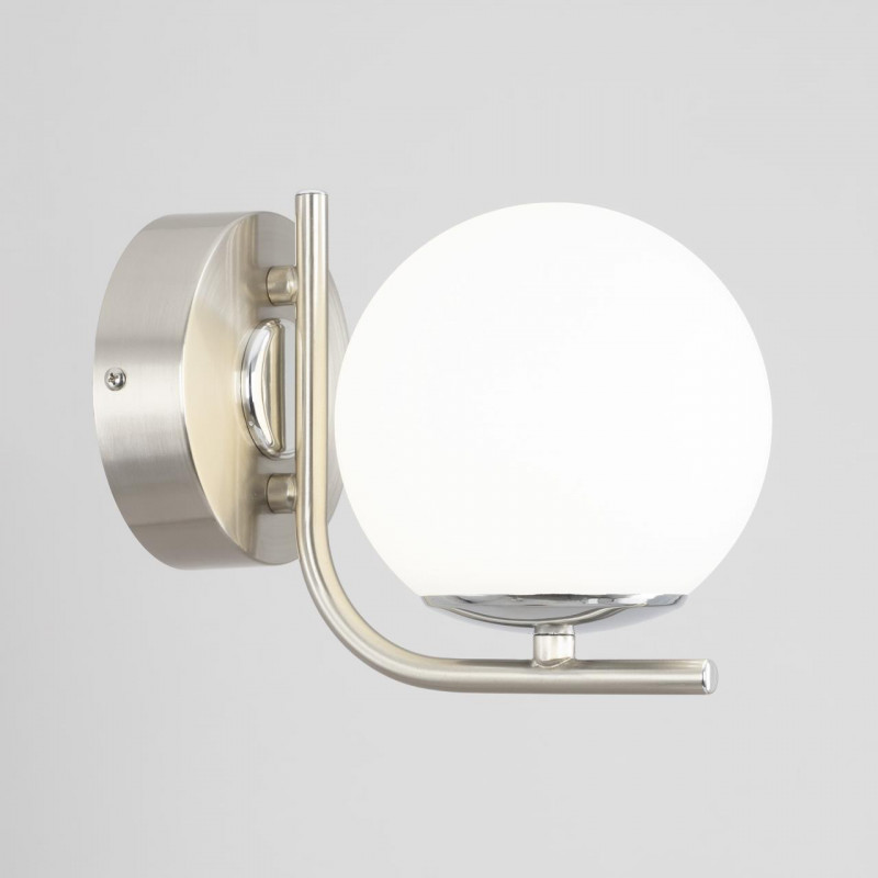 Бра 14*17 см, *LED*12 W, 3000-5500 К, Матовый хром Citilux Адам CL228B311