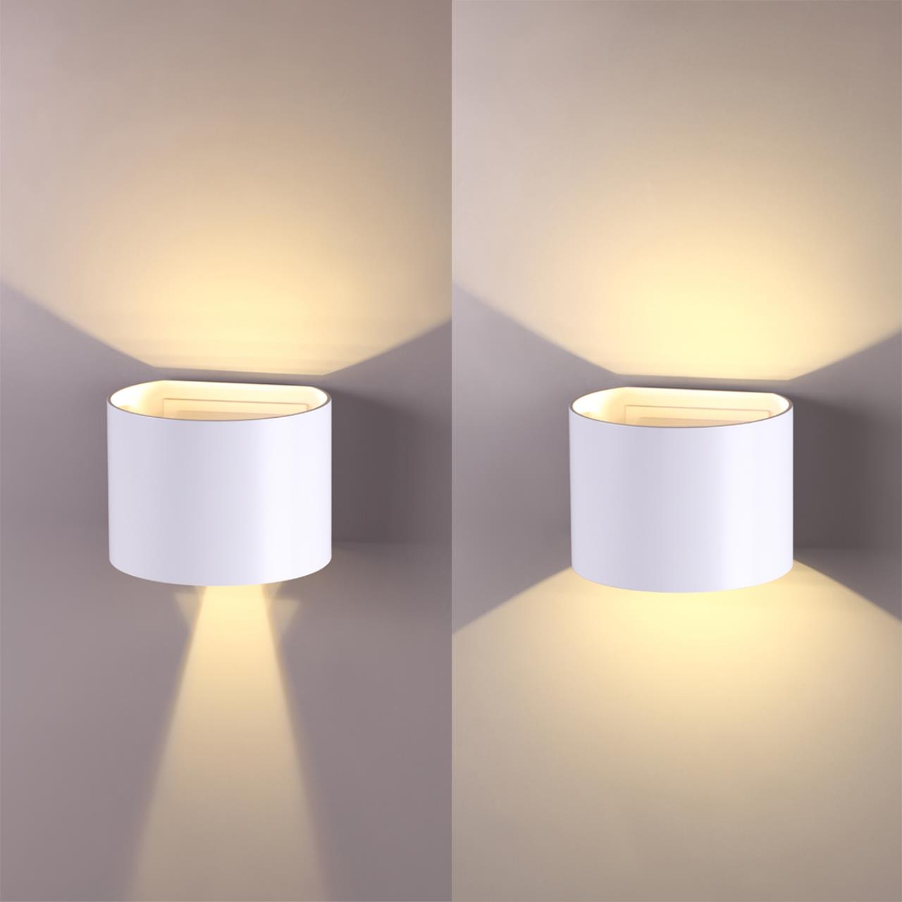 Уличное бра 6W, 3000К Novotech Kaimas 358002 белый