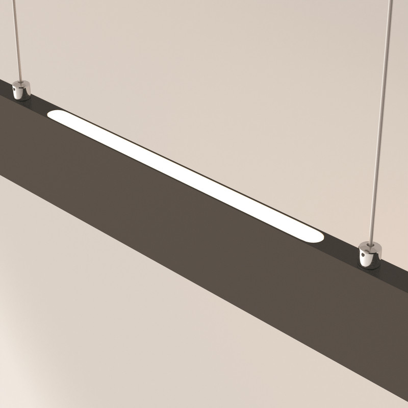 Светильник LED 91 см, 23W, 4000K Maytoni Step P010PL-L23B4K, черный
