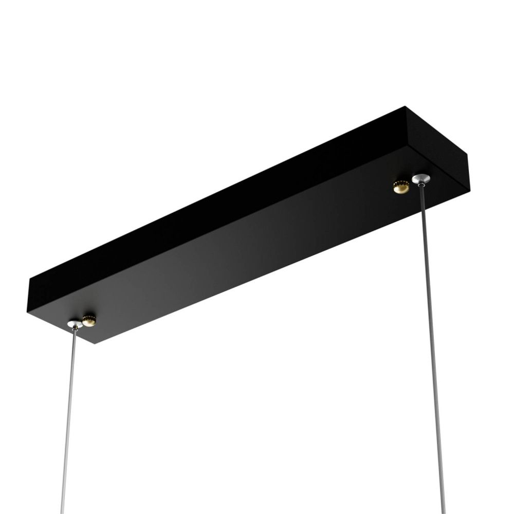 Светильник подвесной 120*8,5-200 см, 1*LED*50W, 3000-6000K, Lightera Canzas LE109L-120B WIFI, Черный